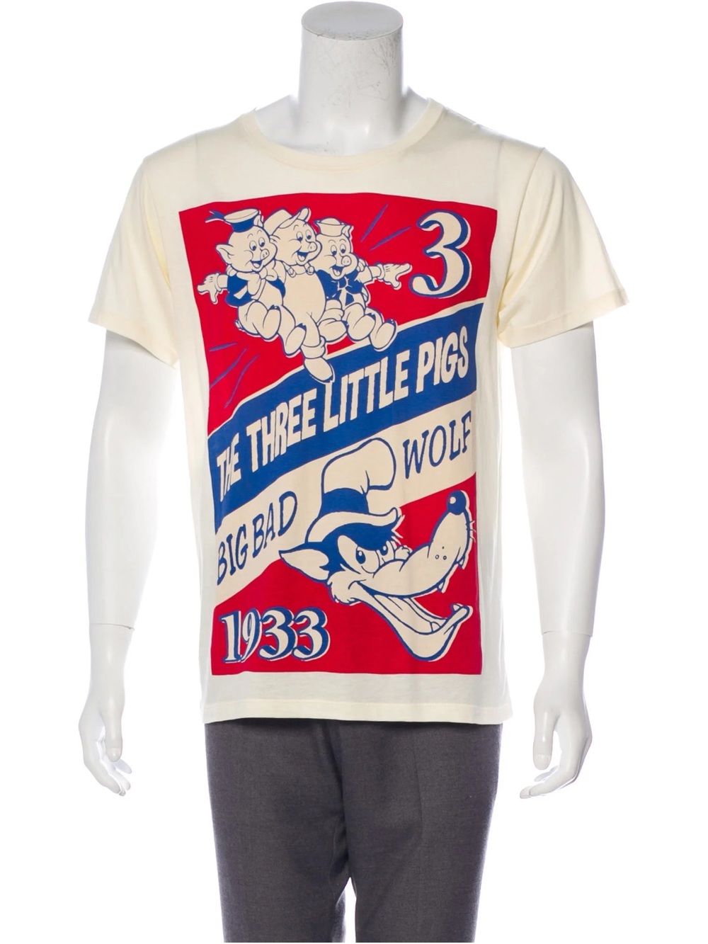 Gucci x Disney Three Little Pigs Shirt Large